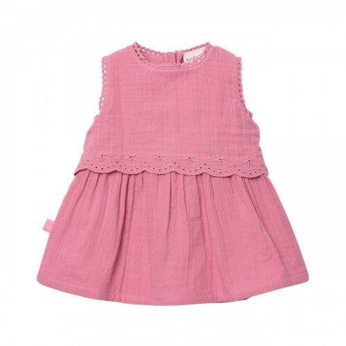 Boboli pink dress
