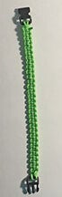13. Neon Green Paracord Bracelet