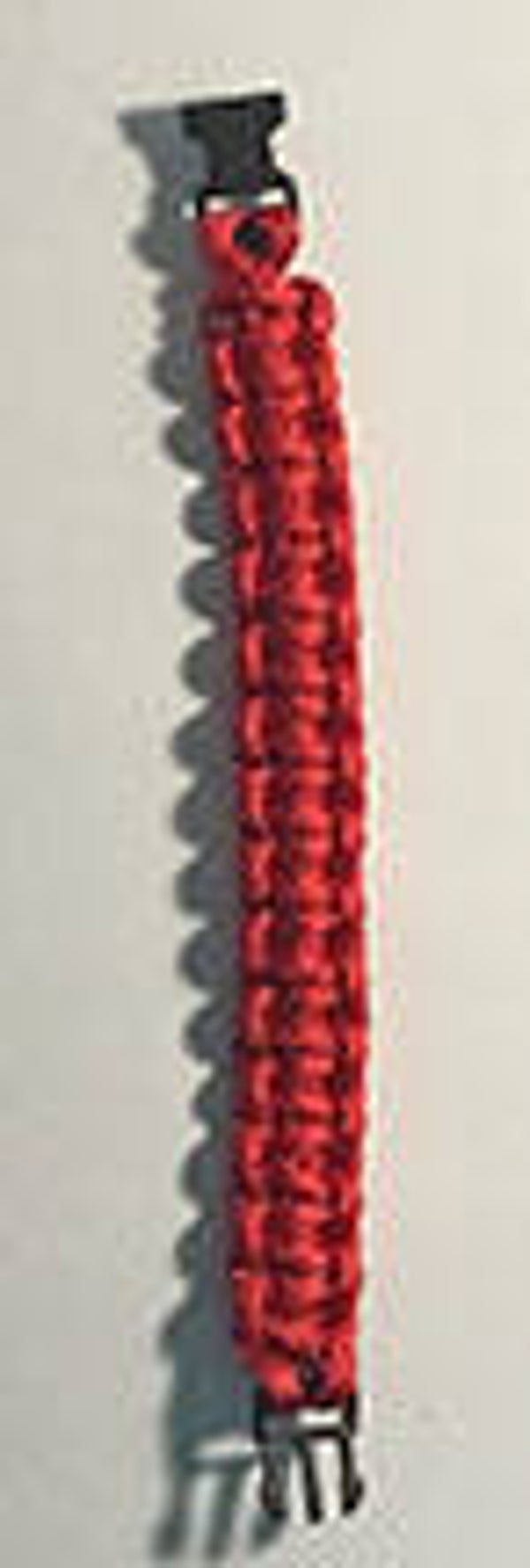 18. Red Thick Paracord Bracelet