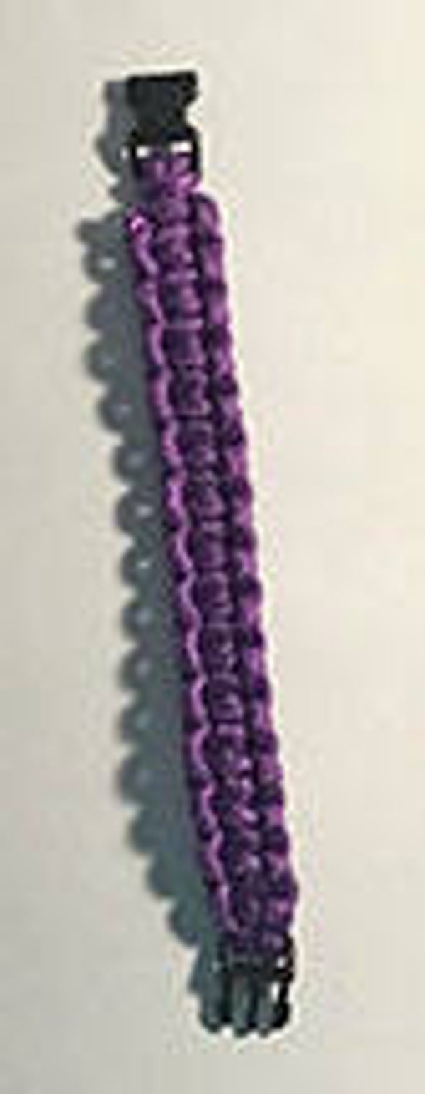 20. Purple Thick Paracord Bracelet