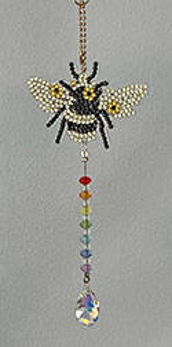 Diamond Dot Bee Sun Catcher