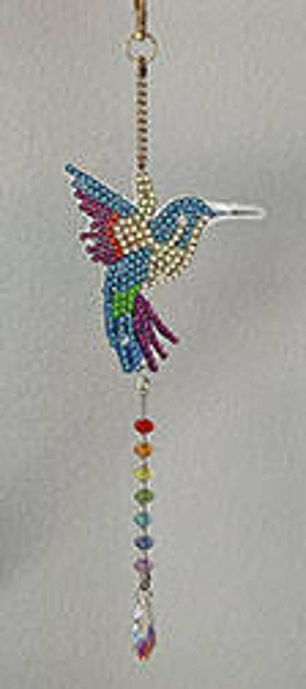 Diamond Dot Hummingbird Sun Catcher