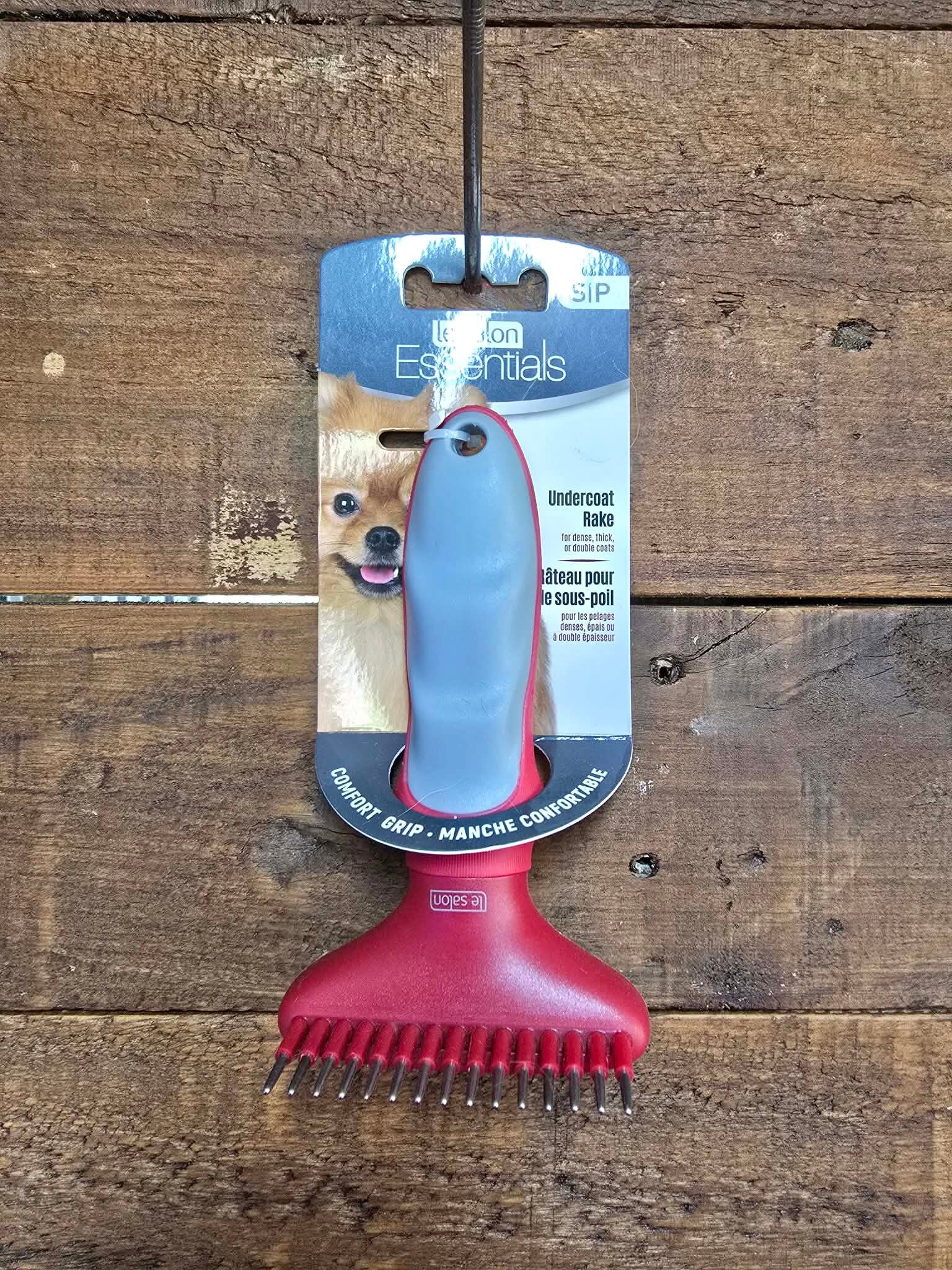 Le Salon Essentials Dog Single Rake Short Tooth 15 Pin Rake