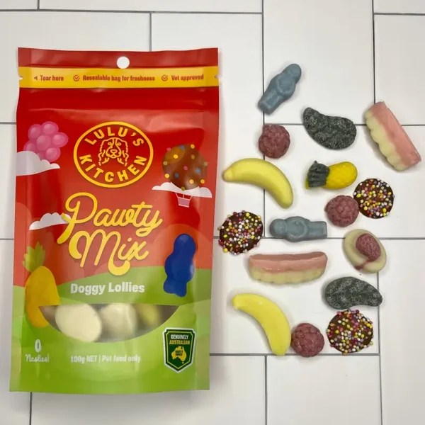 Pawty Mix - Retro Inspired Dog Treats - 100gm