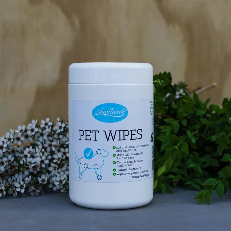 Newflands Pet Wipes 120pk