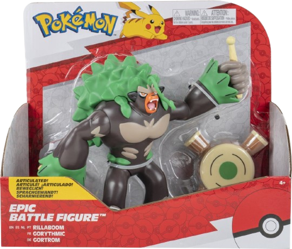 Pokémon Epische Battle Figuren - Rillaboom