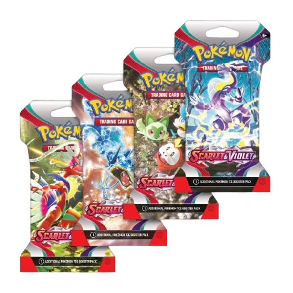 Pokémon TCG Scarlet & Violet sleeved booster
