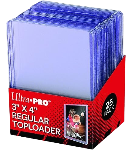 Ultra Pro Regular Toploader (25pc)