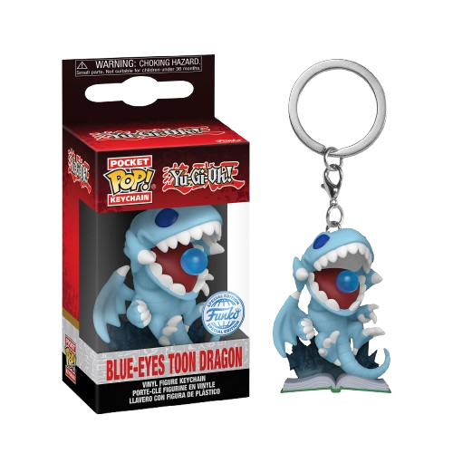 Funko POP! Keychain: Yu-Gi-Oh! - Blue-Eyes Toon Dragon
