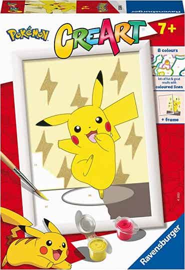Malen nach Zahlen Pokémon: Pikachu