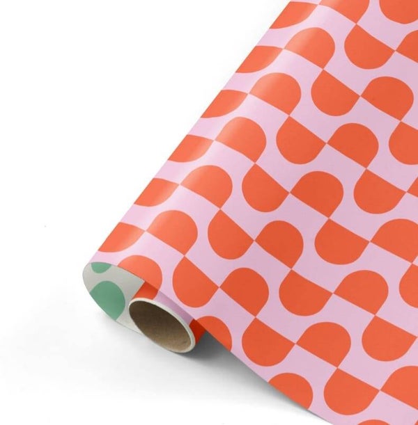 Inpakpapier colorblocking