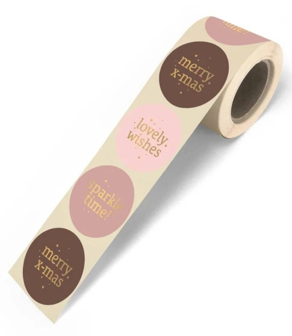 Stickers kerst 10 stuks