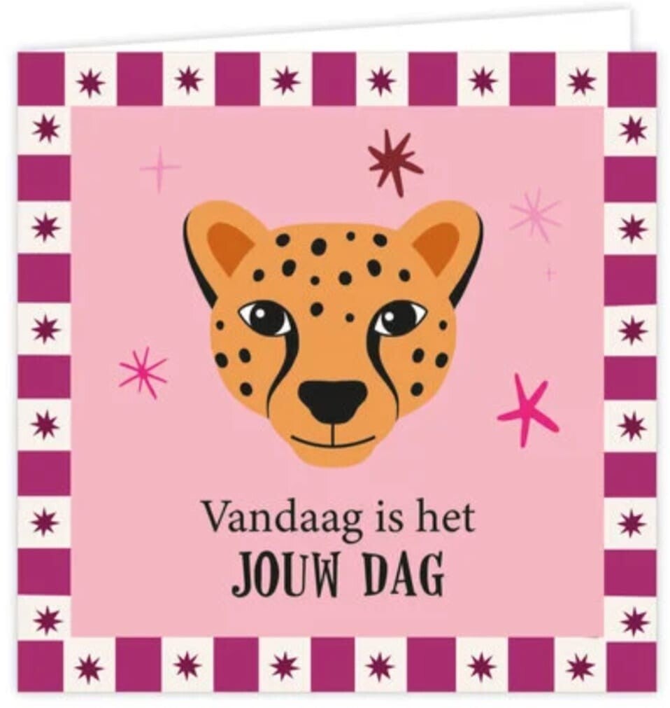 Wenskaart tijger