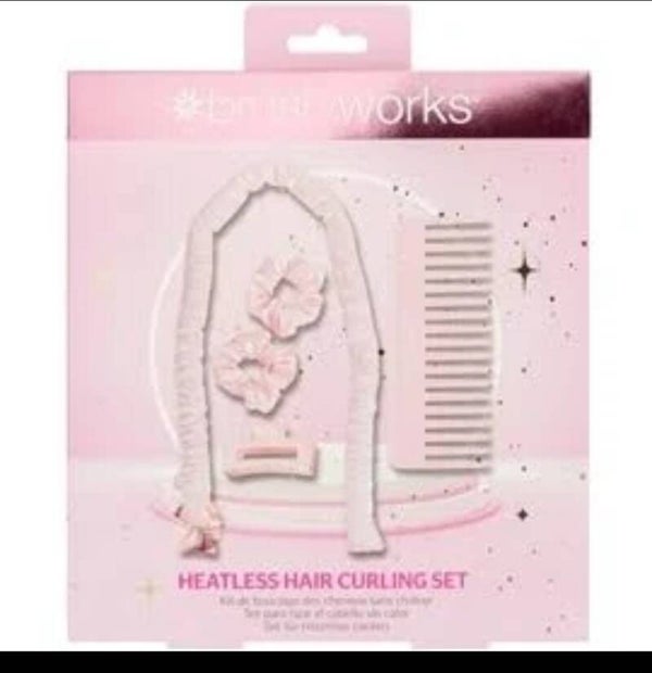 Brushworks Heatless  Hair Curling Set