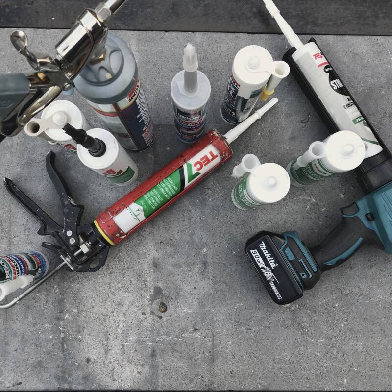 Siliconenvoegen nieuw en herstellingen