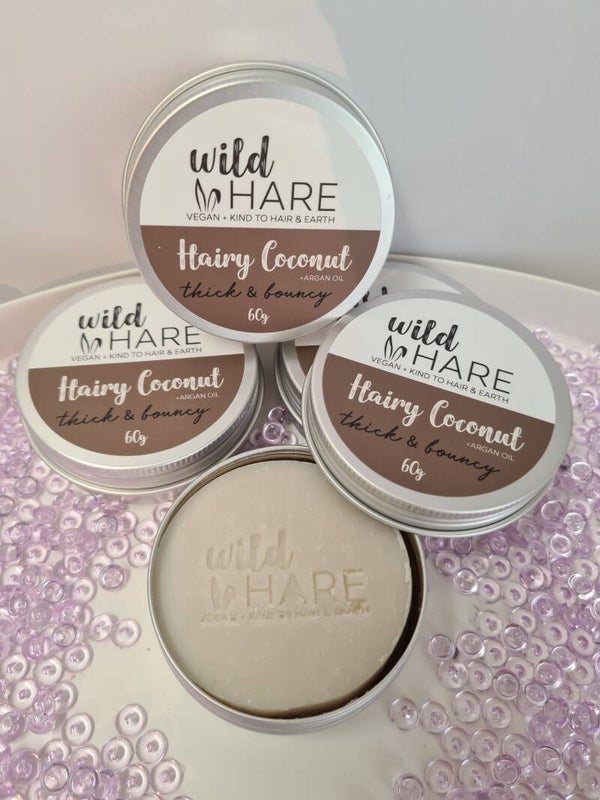 Wildes Festes Haar Shampoo "Hairy Coconut"  (Kokosnuss)
