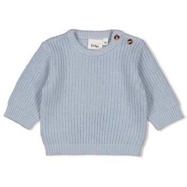 Feetje Gebreide Trui  Blauw