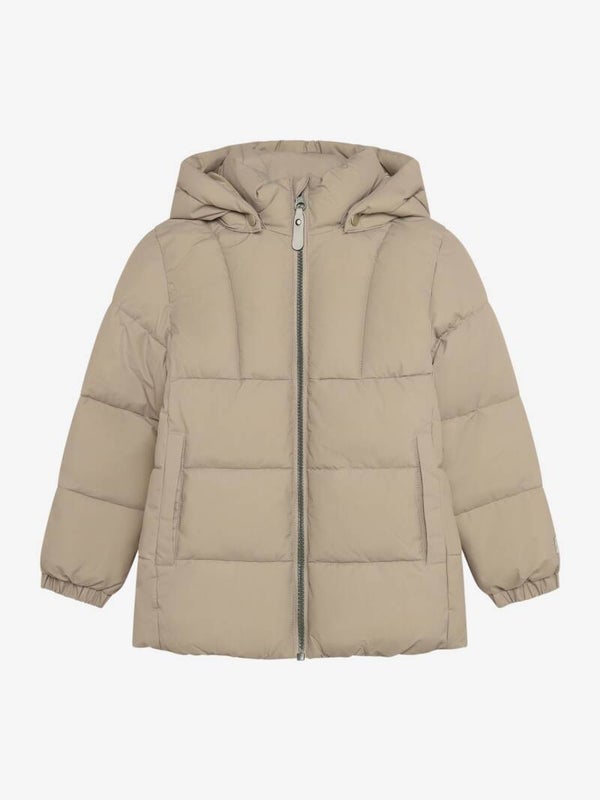 Daily 7 winterjas in de kleur beige (maat 140)