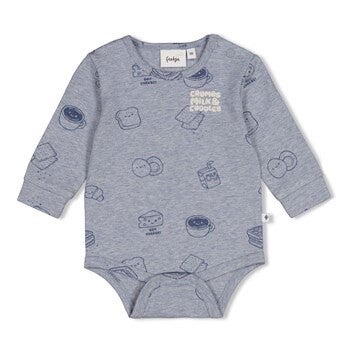 Feetje Romper AOP – Breakfast Buddy