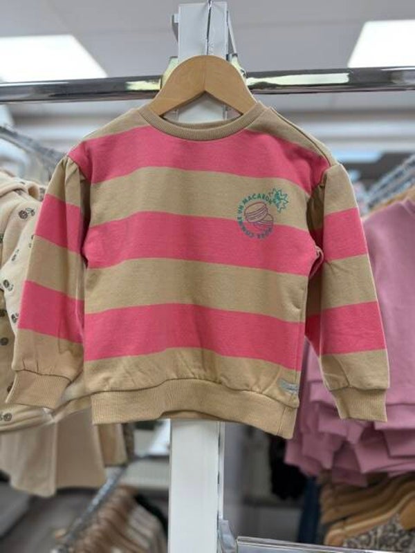 Daily 7 sweater met backprint