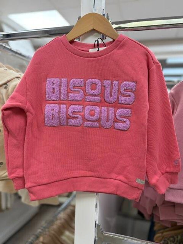 Daily 7 sweater bisous in roze