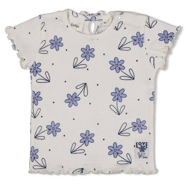 Feetje t shirt rib denim
