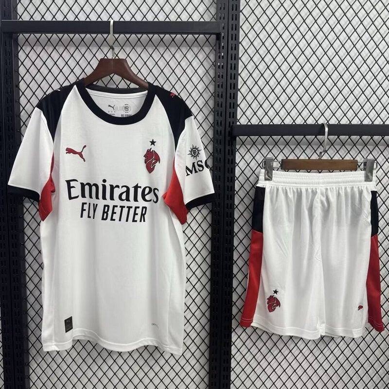 Completo calcio trasferta bambino Milan 2025/2026