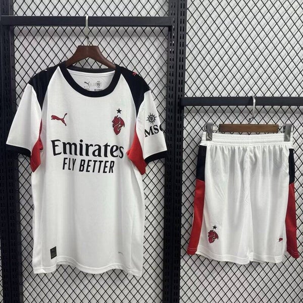Completo calcio trasferta bambino Milan 2025/2026
