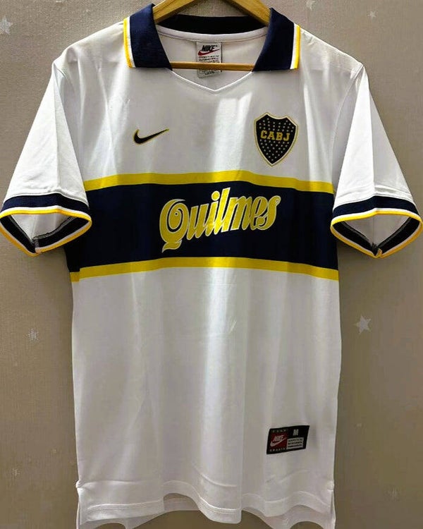 Maglia calcio trasferta storica retro vintage Boca Junior MARADONA 1996/1997