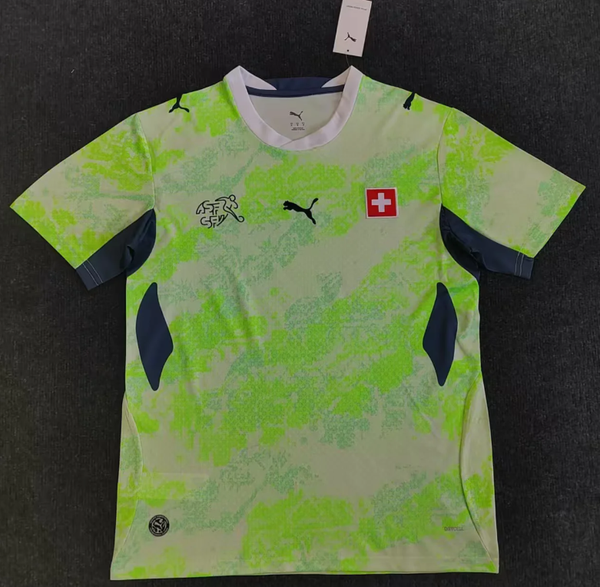 Maglia calcio trasferta versione fan Svizzera 2026