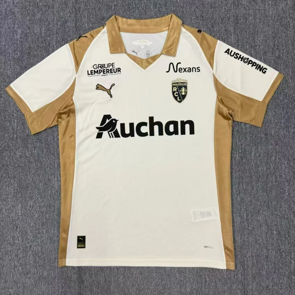 Maglia calcio trasferta terza versione fan Lens 2025/2026