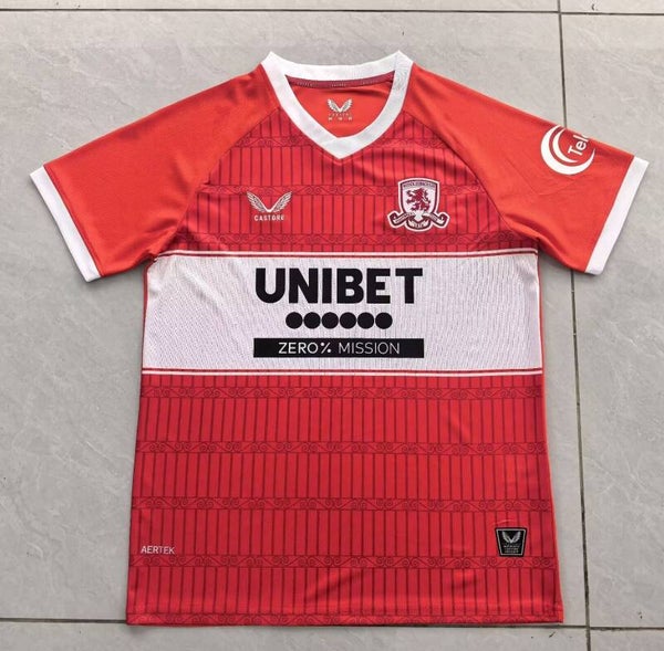 Maglia calcio casa versione fan Middlesbrough 2025/2026