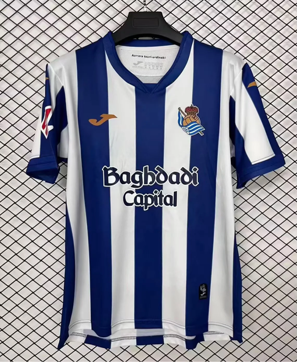 Maglia calcio casa versione fan Real Sociedad 2026/2027