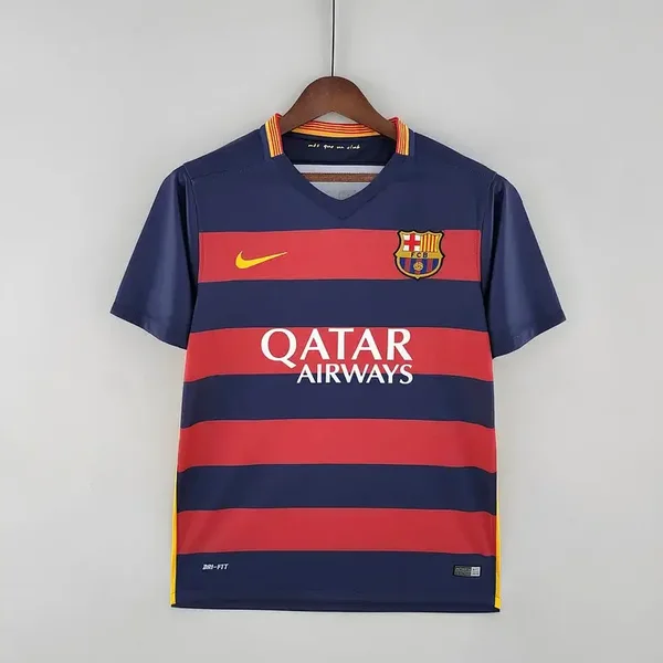 Maglia calcio casa storica retro vintage Barcellona 2015/2016
