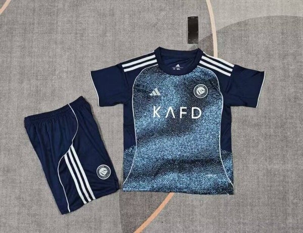 Completo calcio trasferta bambino Al Nassr 2025/2026
