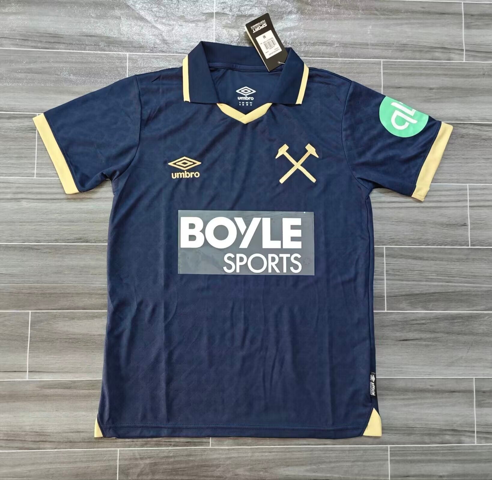 Maglia calcio trasferta terza versione fan West Ham United 2025/2026