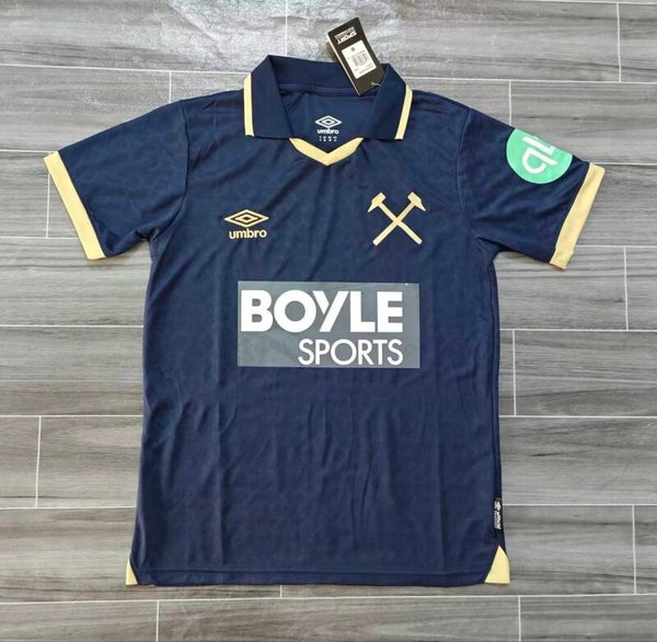 Maglia calcio trasferta terza versione fan West Ham United 2025/2026