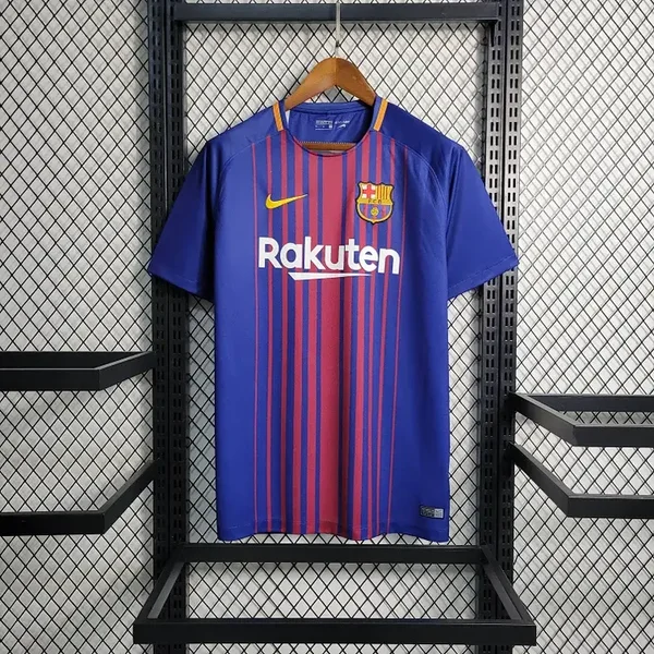 Maglia calcio casa storica retro vintage Barcellona 2017/2018