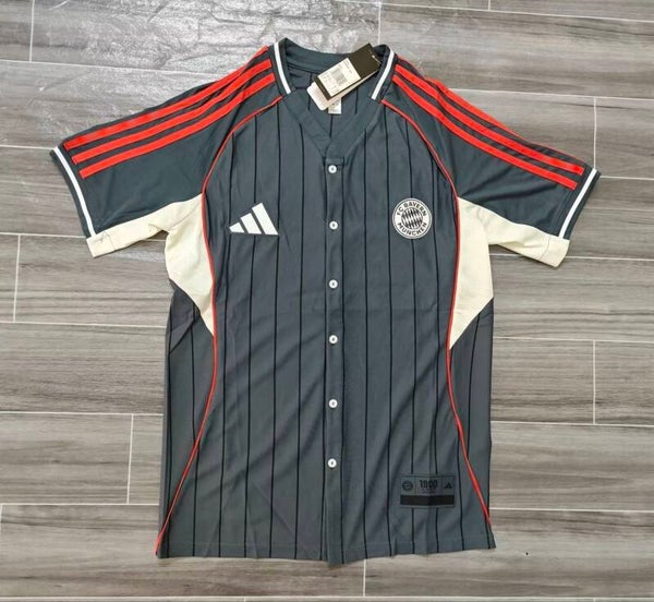 Maglia calcio baseball versione fan Bayer Monaco 2025/2026