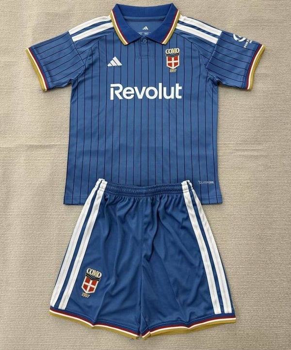 Completo calcio casa bambino Como 2026/2027