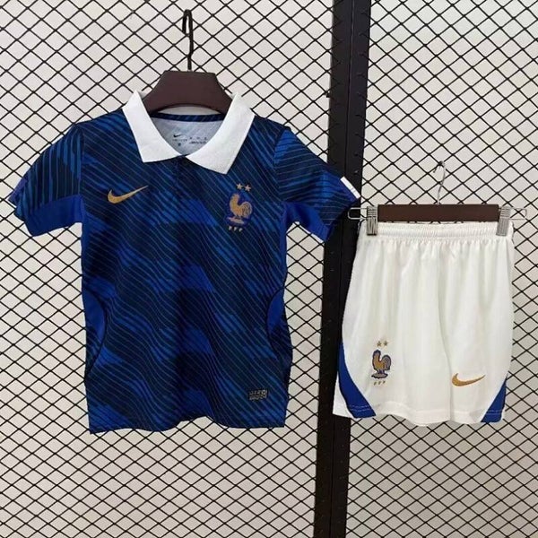 Completo calcio casa bambino Francia 2026