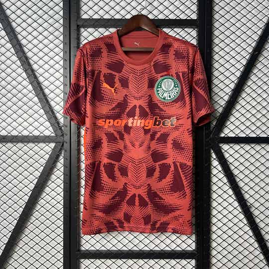 Maglia calcio portiere versione fan Palmeiras 2025/2026