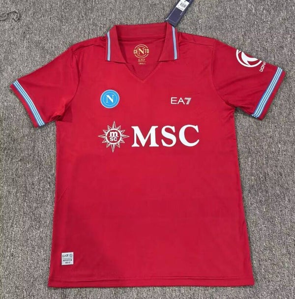 Maglia calcio trasferta terza versione fan Napoli 2026/2027