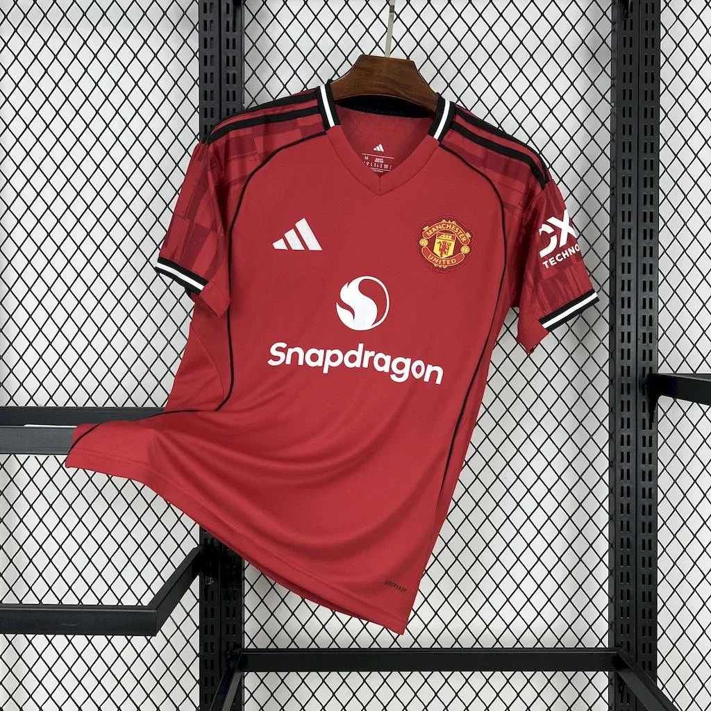 Maglia calcio casa versione fan Manchester United 2025/2026