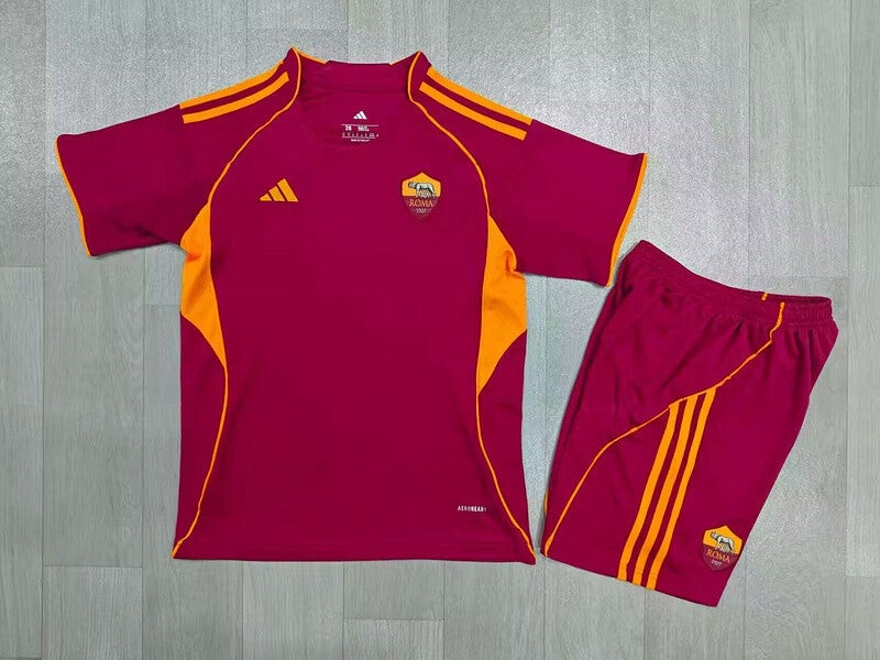 Completo calcio casa bambino Roma 2025/2026