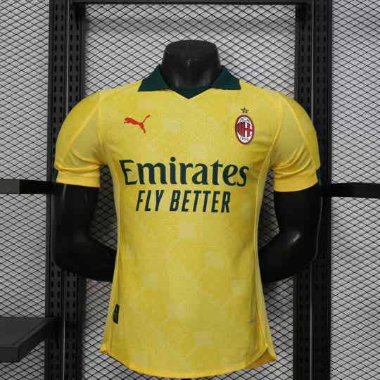 Maglia calcio trasferta terza versione player Milan 2025/2026