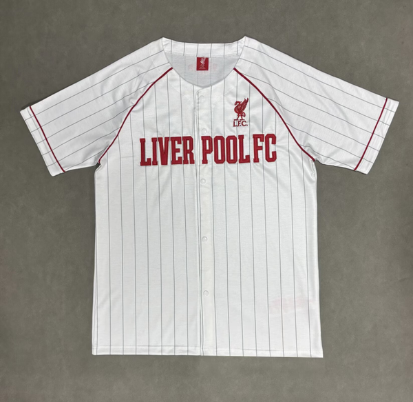 Maglia calcio baseball versione fan Liverpool 2025/2026