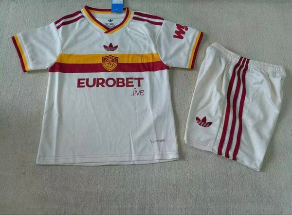 Completo calcio trasferta bambino Roma 2026/2027