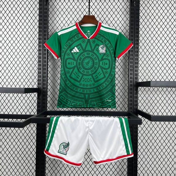 Completo calcio casa bambino Messico 2026