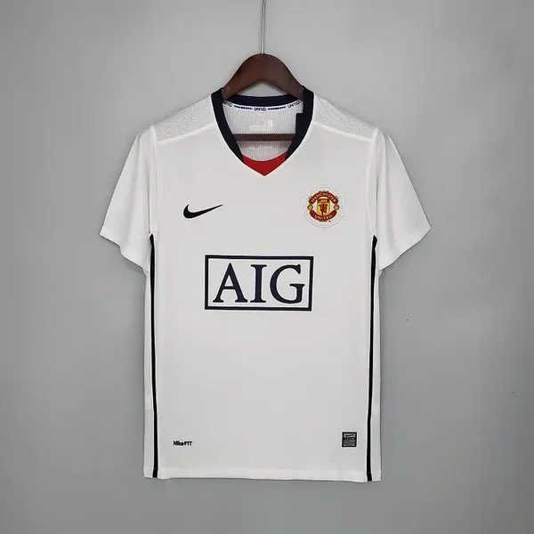 Maglia calcio trasferta storica retro vintage Manchester United 2008/2009